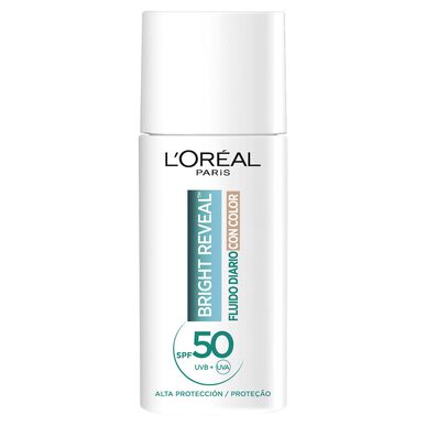 Bright Reveal Fluido Diario Color SPF50 Medio 50 ml Wells Image 1