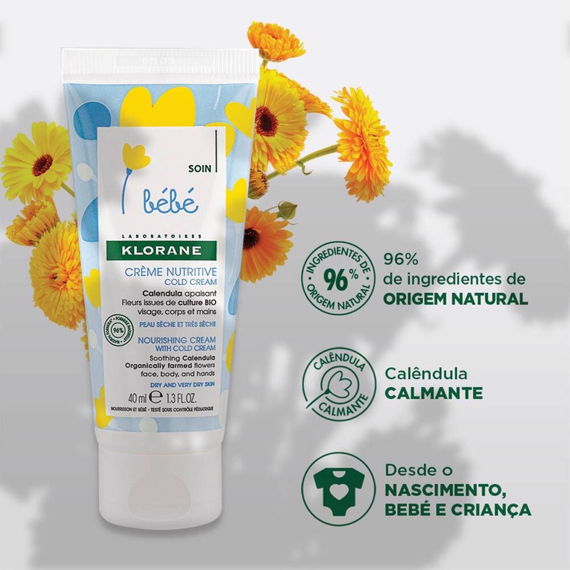 Bebé Nourishing Cream With Cold Cream
