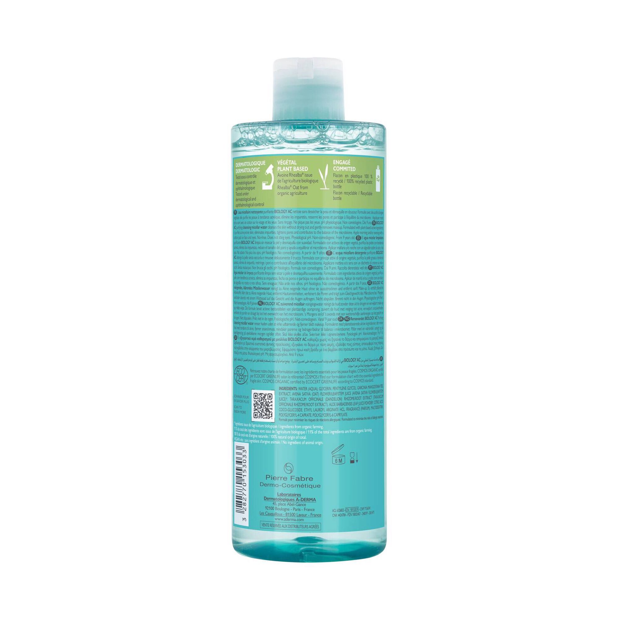 Biology AC Purifying Cleansing Micellar Water