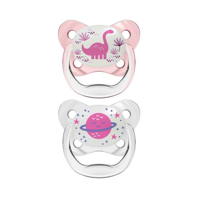 Chuchas Noturnas Silicone 6-18M Prevent Rosa Wells