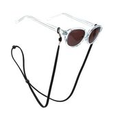 Cordão Óculos Pele Preto Wells Image 1