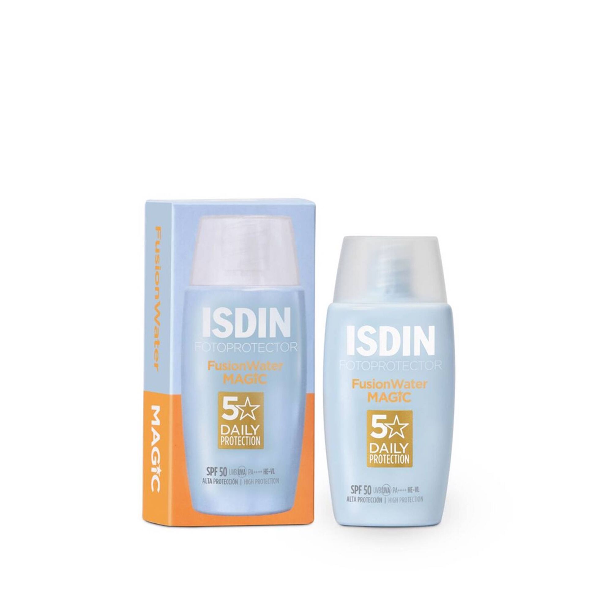 Protetor Solar Rosto Fusion Water Magic SPF50