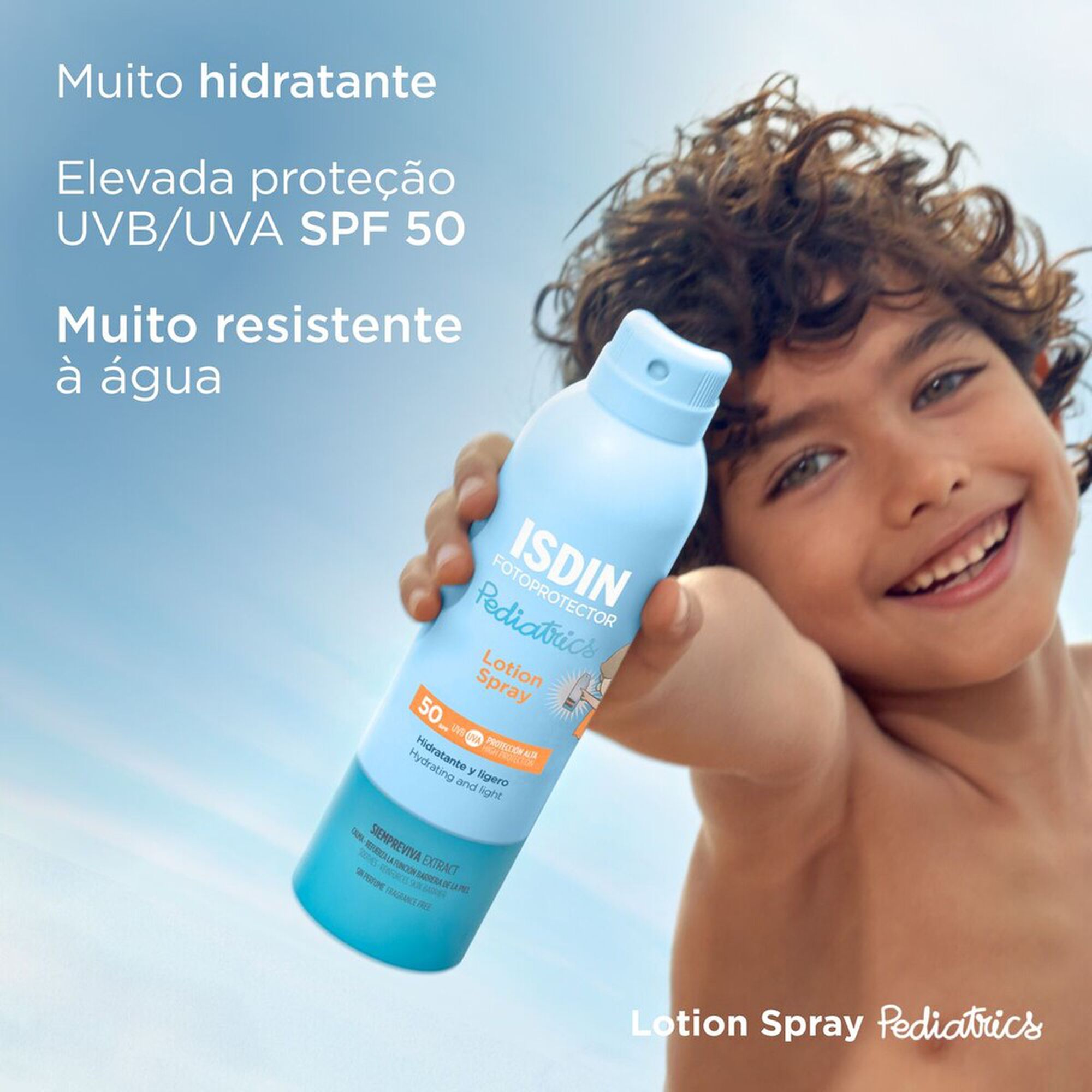 Fotoprotector Loção em Spray Pediatrics