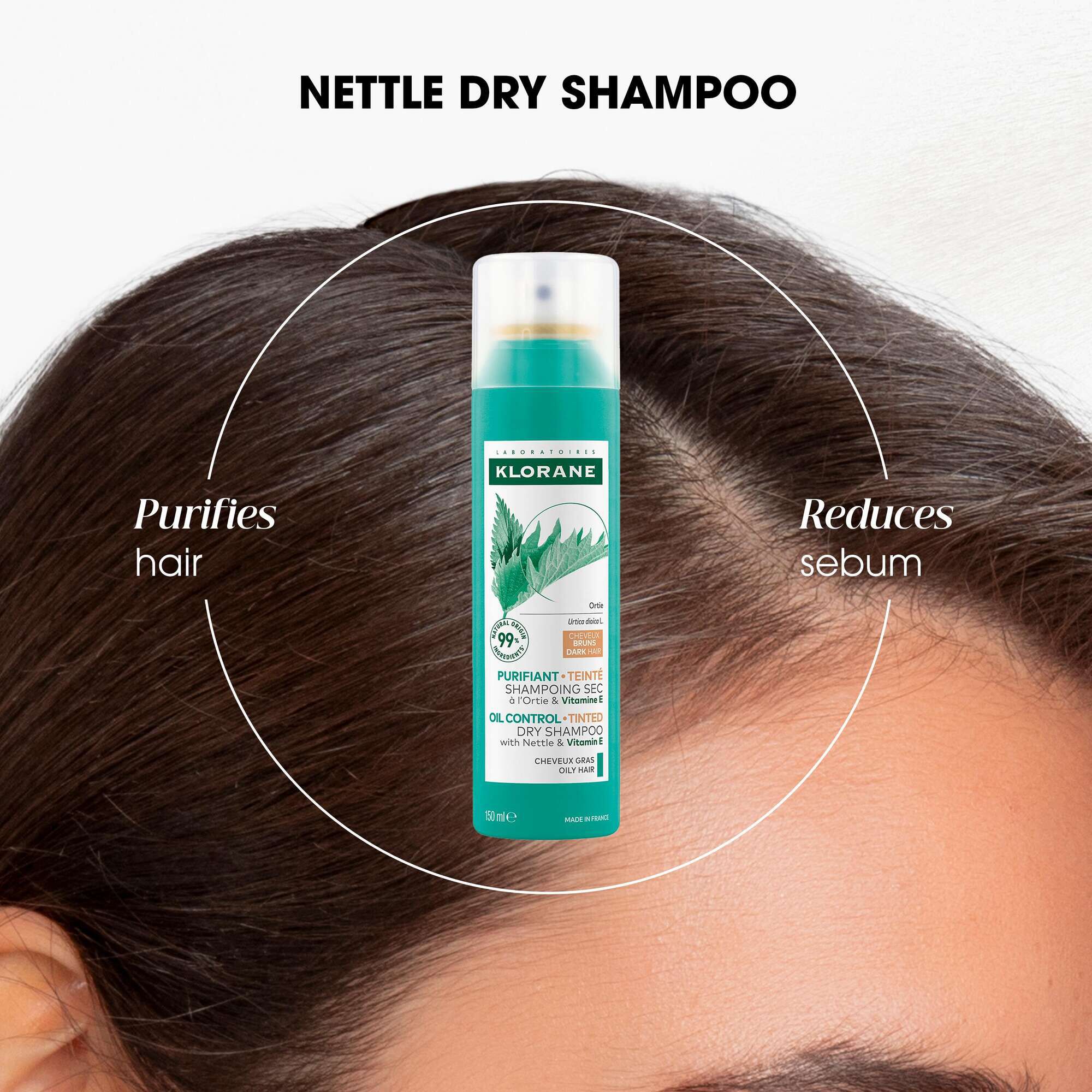 Nettle & Vitamin E Oil Control Dry Shampoo