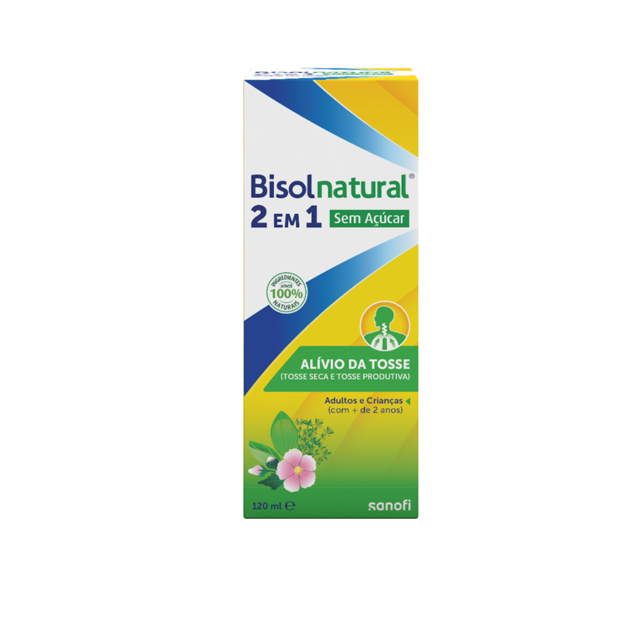 Bisolnatural Xarope 2 em 1 Sem Açúcar