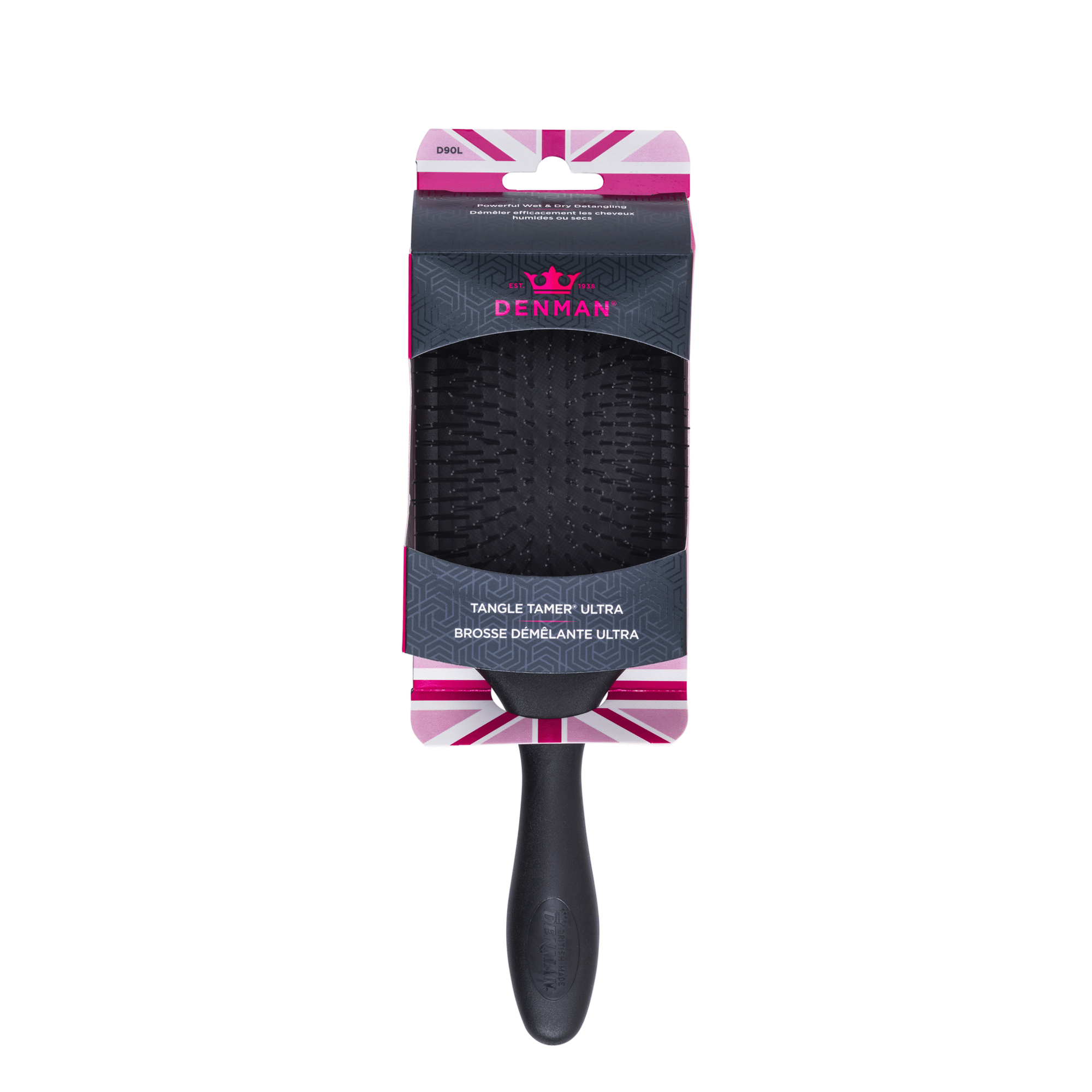 Escova de Cabelo Desembaraçadora Preta