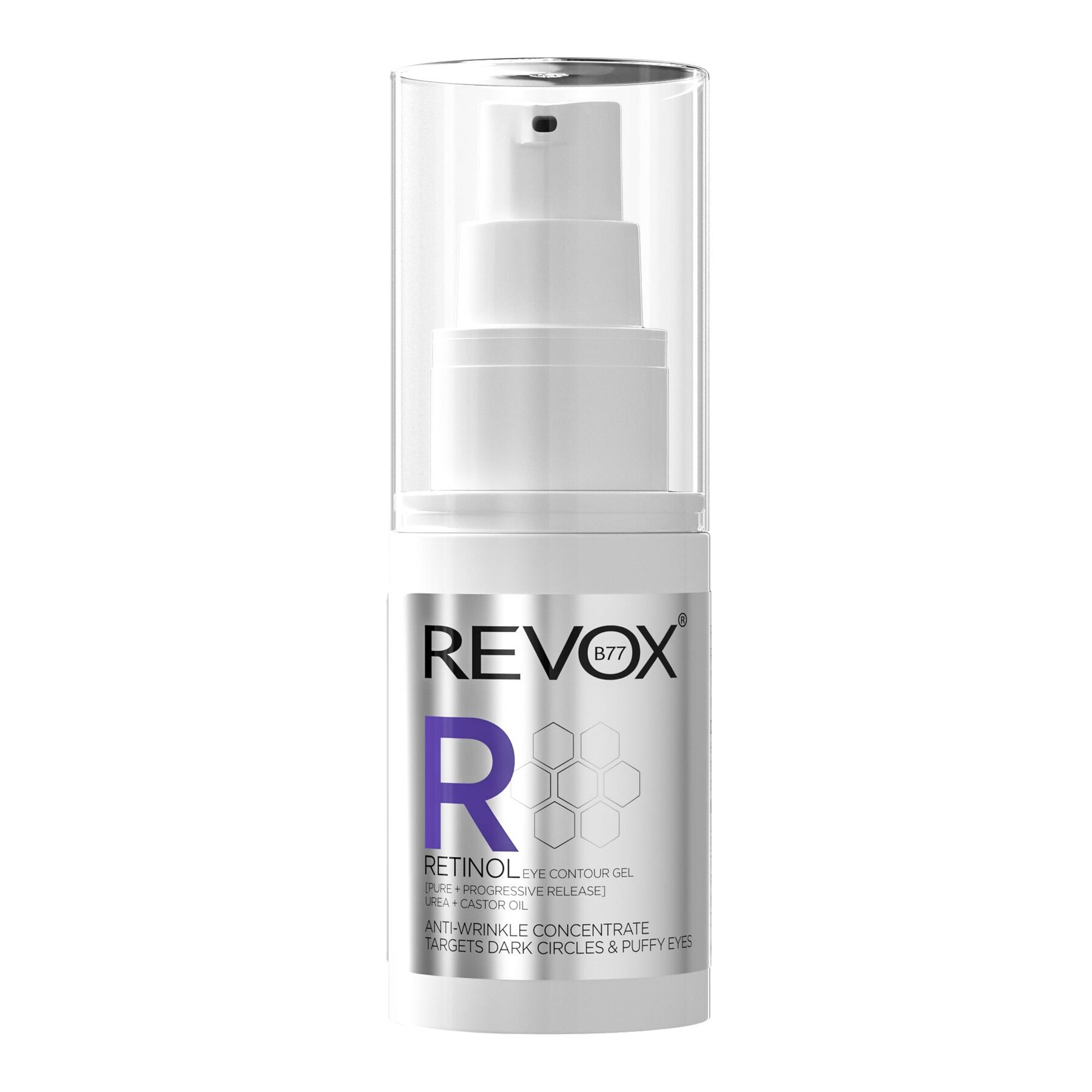 Gel Contorno de Olhos Retinol Anti-Rugas Revox