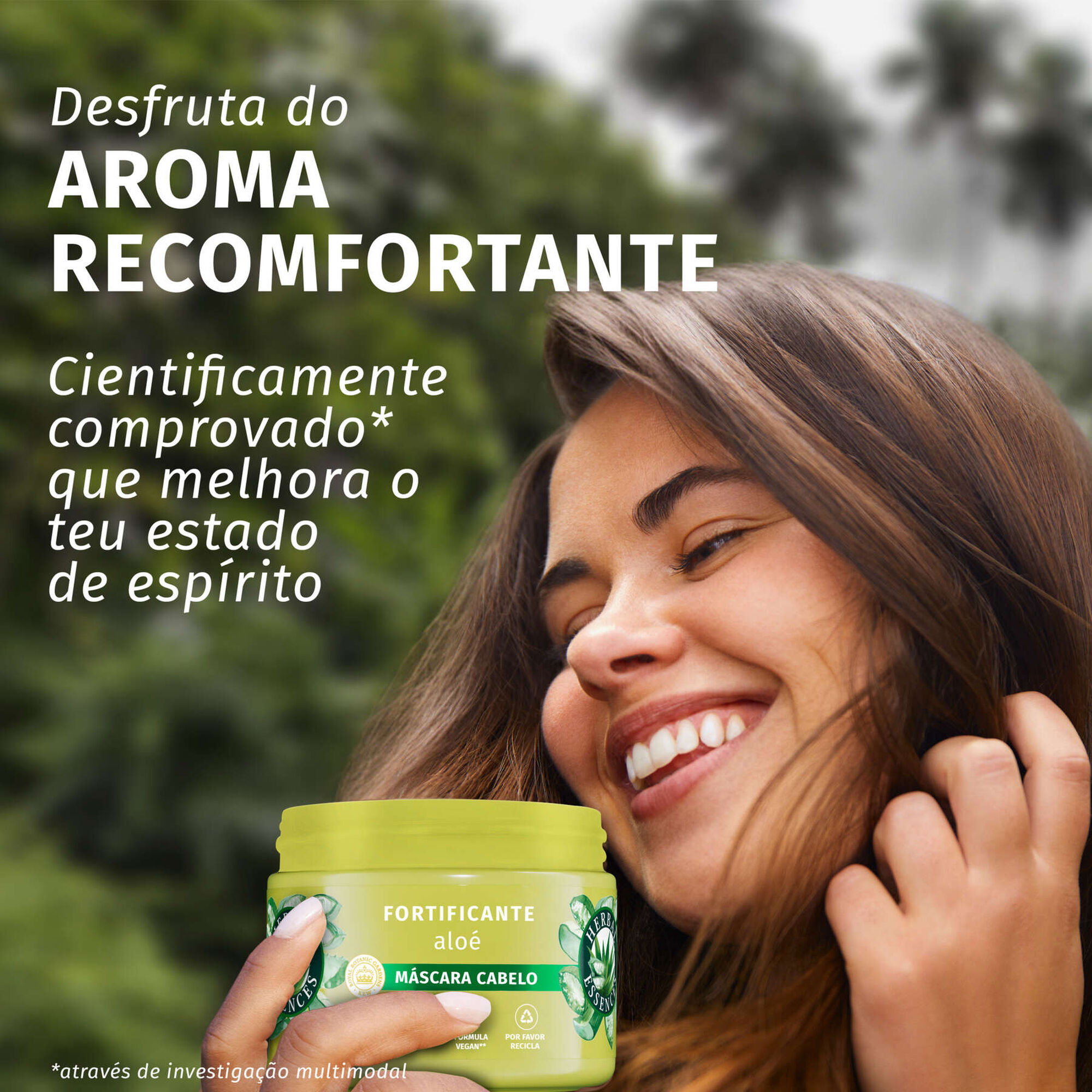 Máscara Cabelo Fortificante Aloé