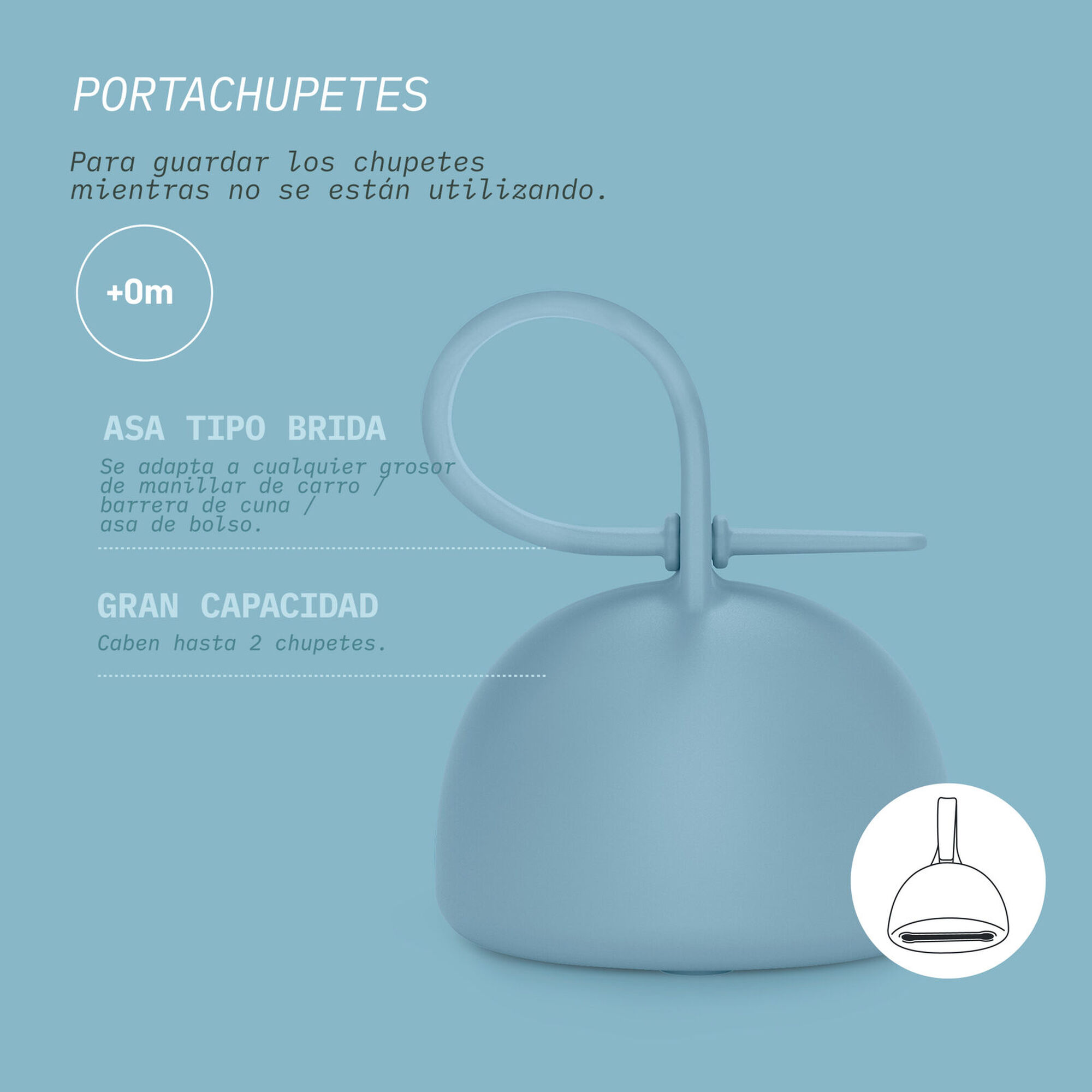 Porta-Chucha Colour Essence Nude