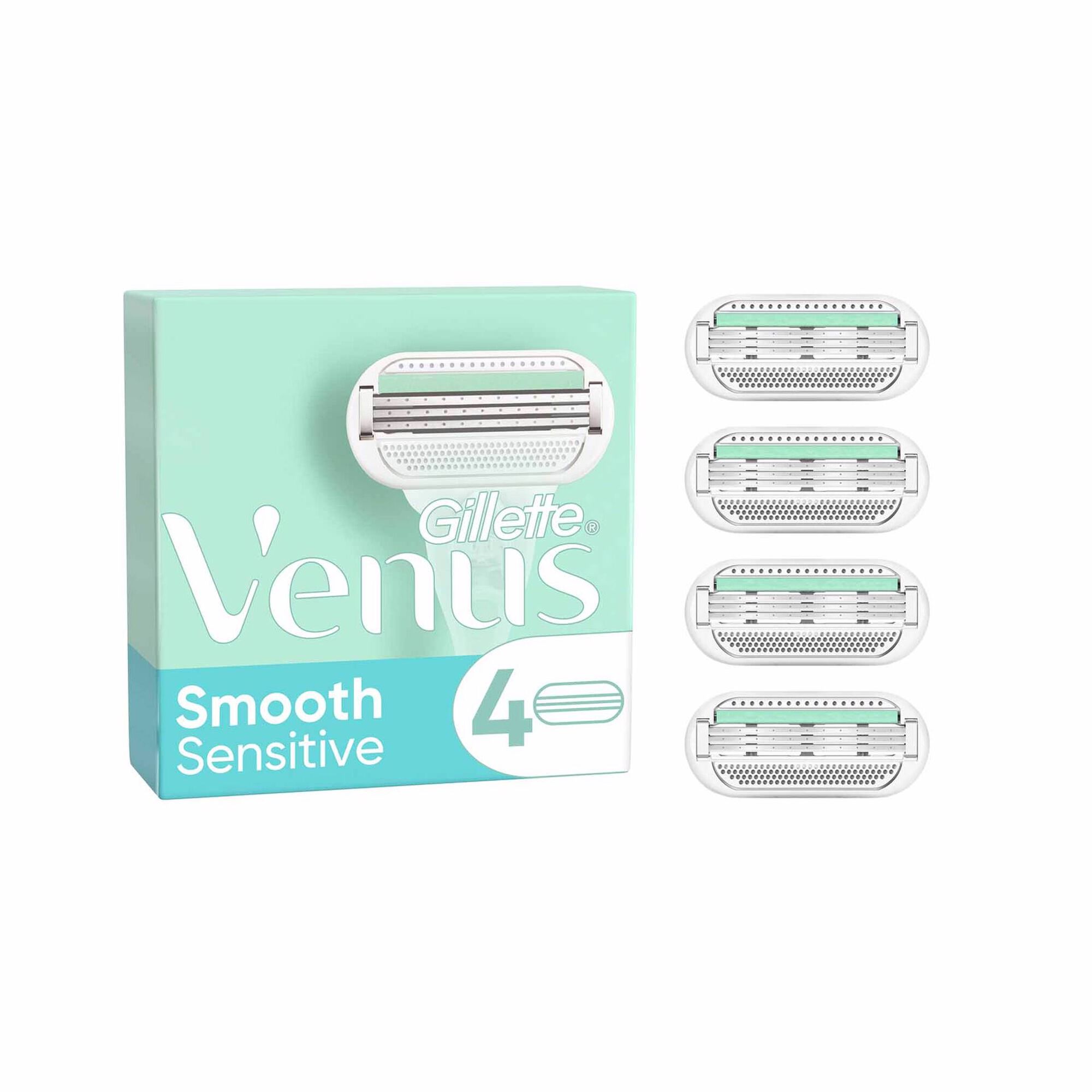 Recarga de Lâminas Venus Smooth Sensitive