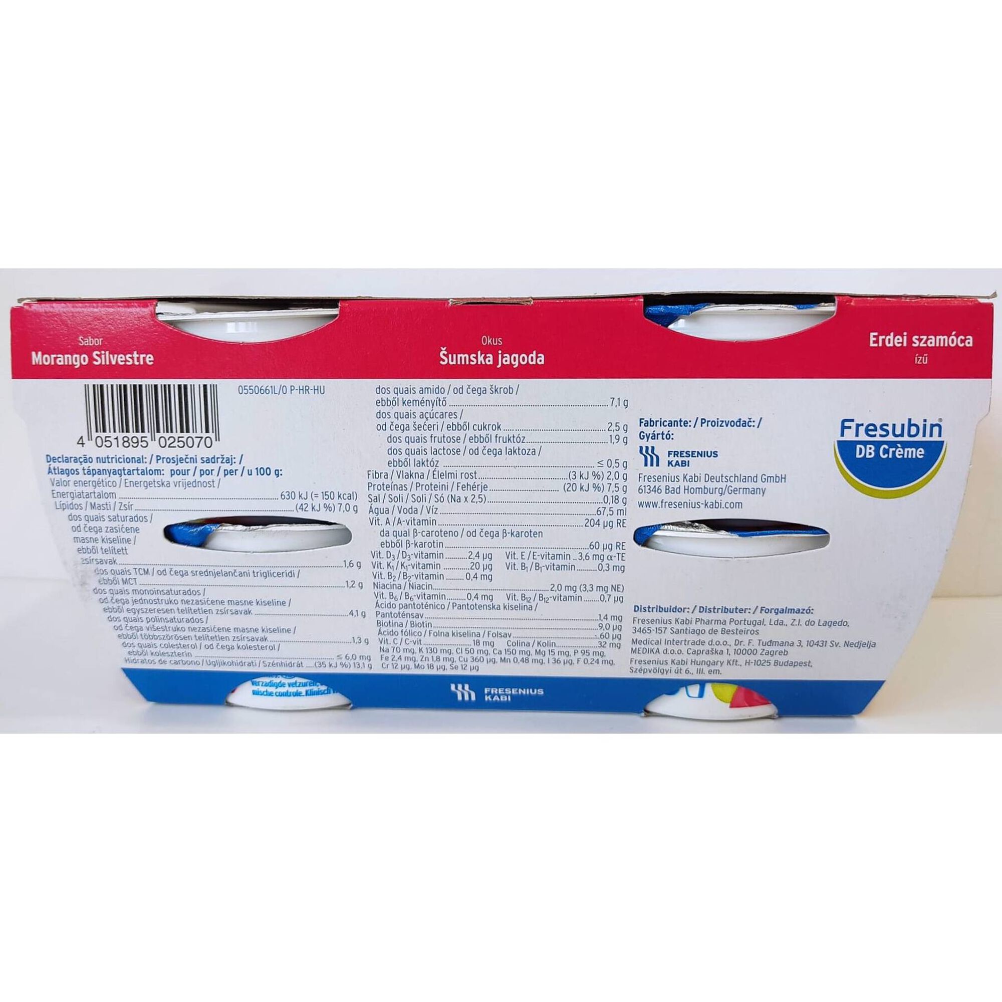 Creme de Morango Silvestre