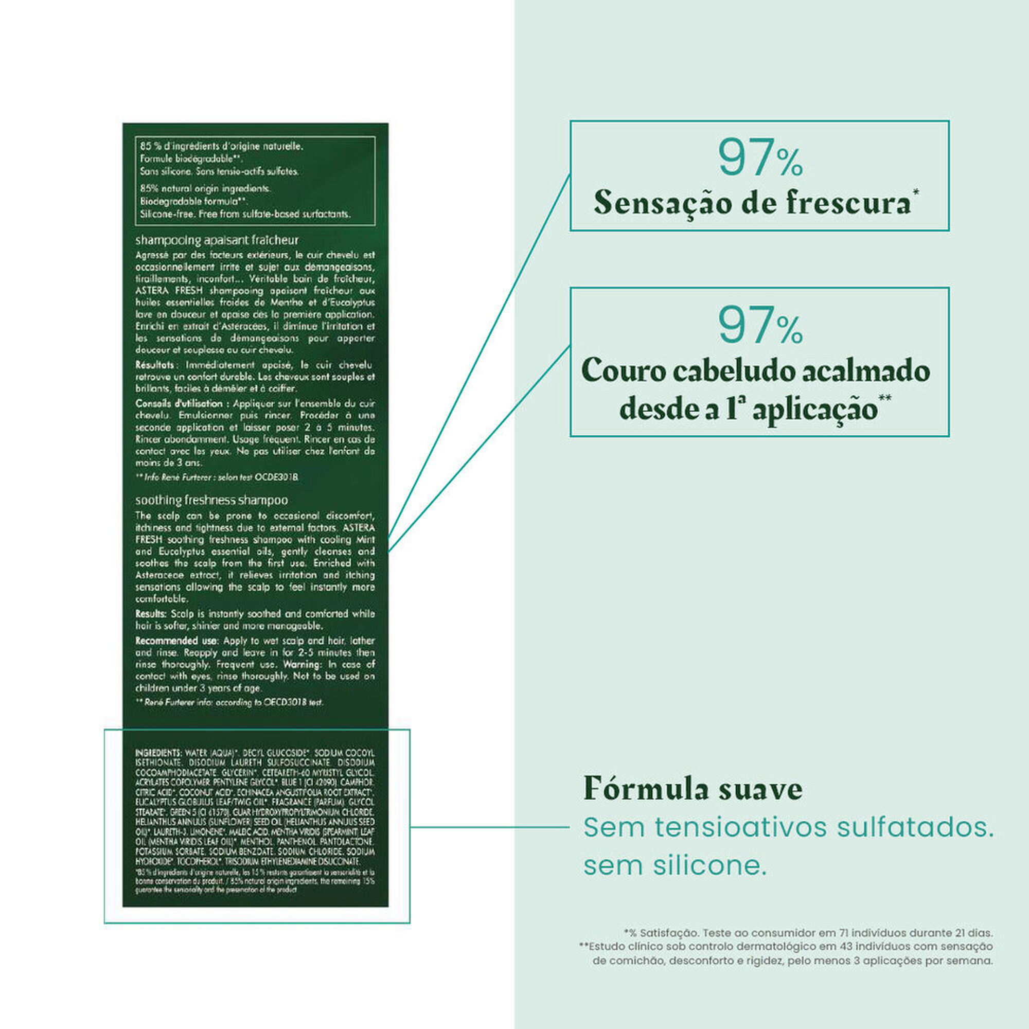 Astera Fresh Soothing Freshness Shampoo