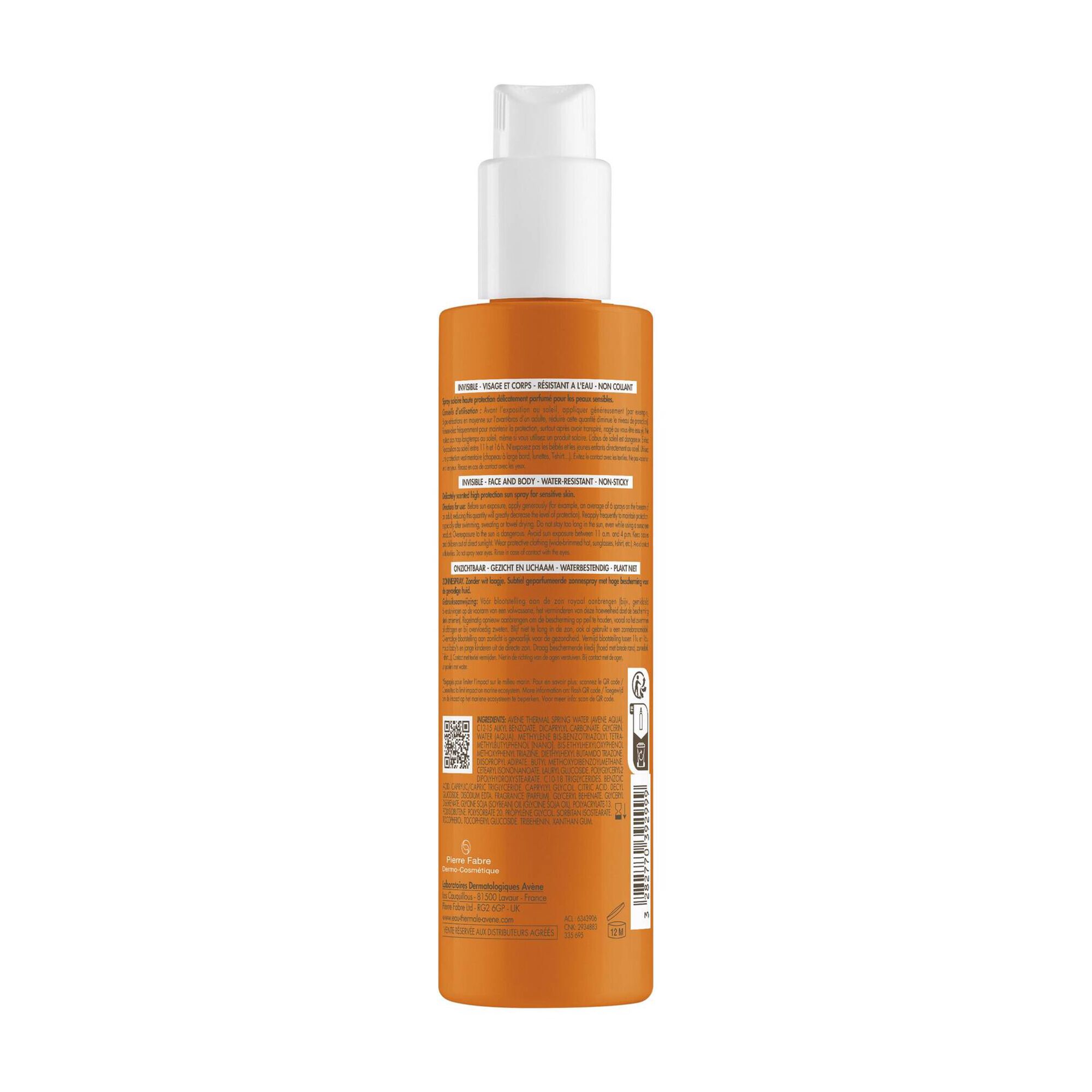 Sun Care Spray Sensitive Skin SPF30