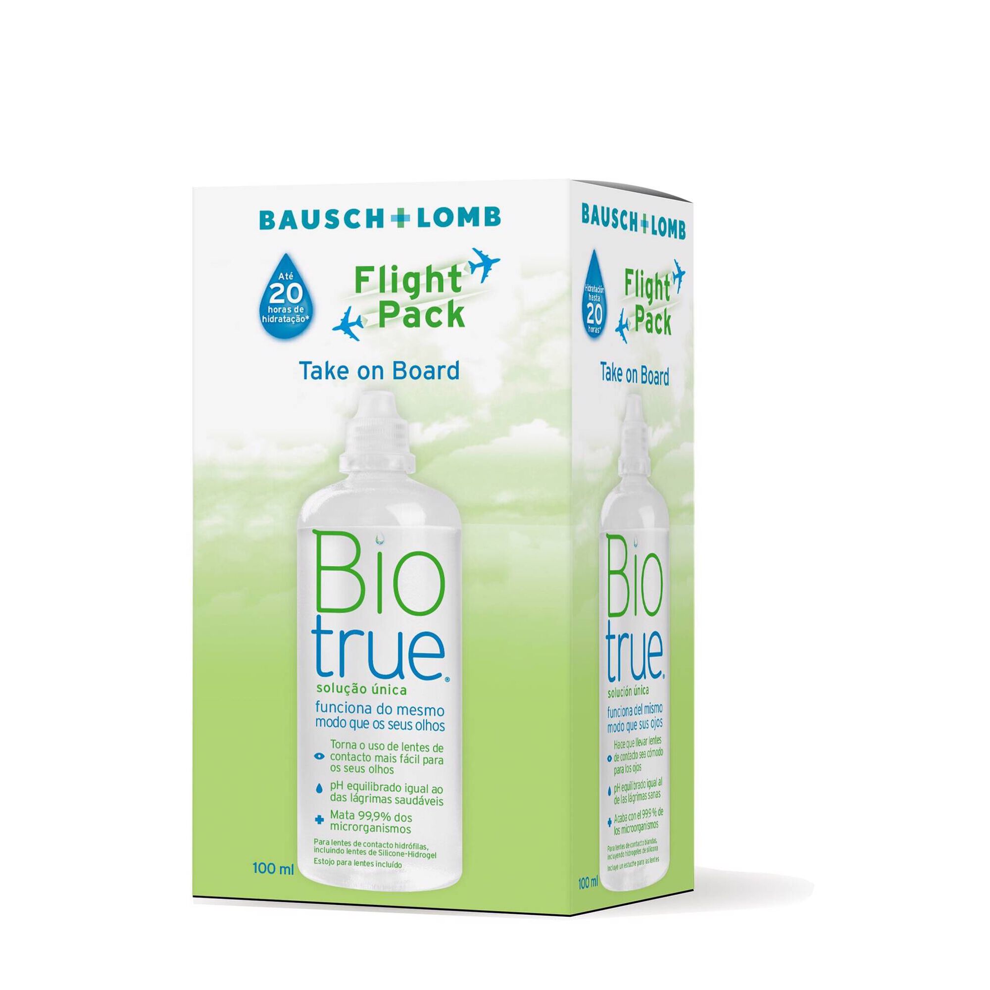 Biotrue Solução Única Flight Pack