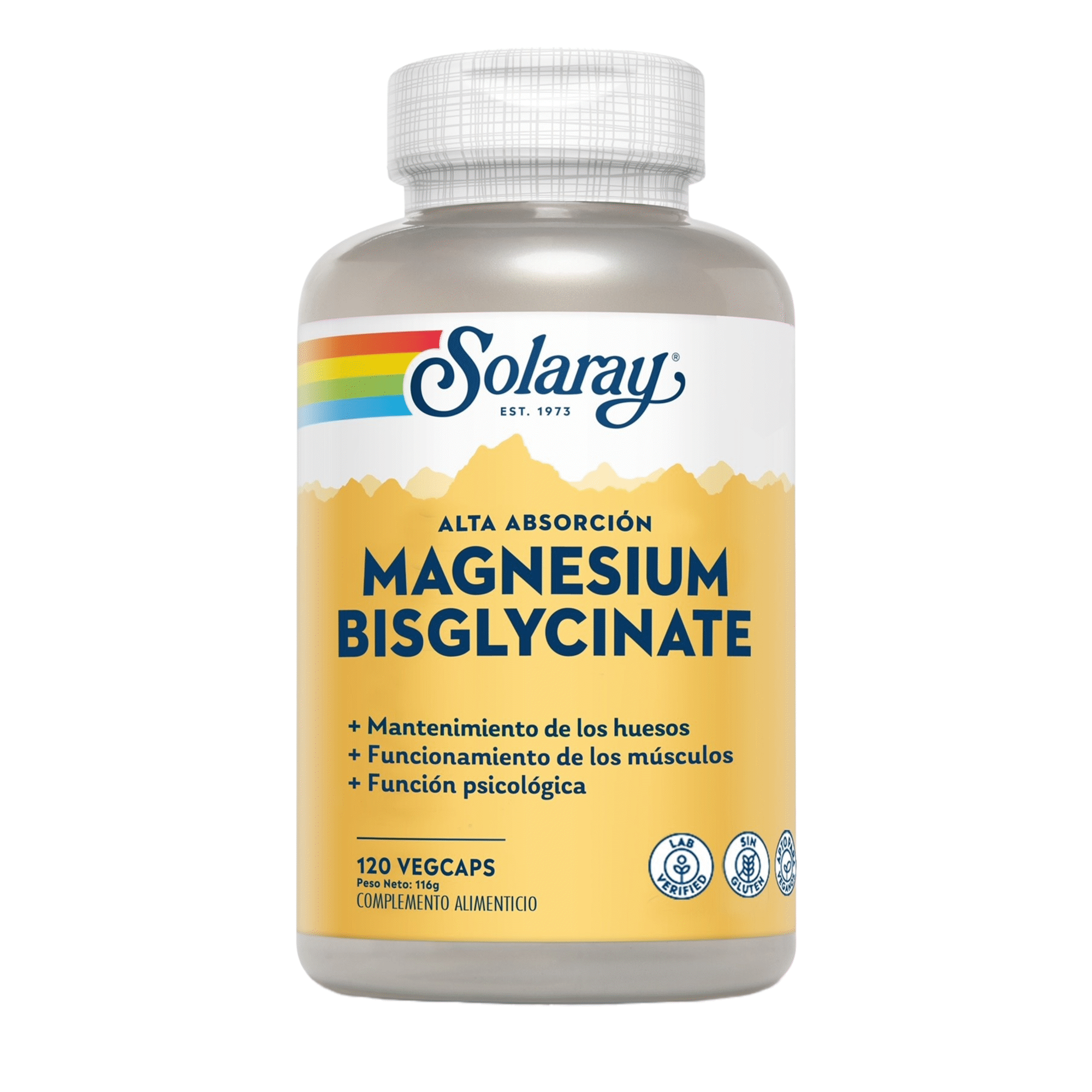 Cápsulas Glicinato de Magnésio Bisglycinate