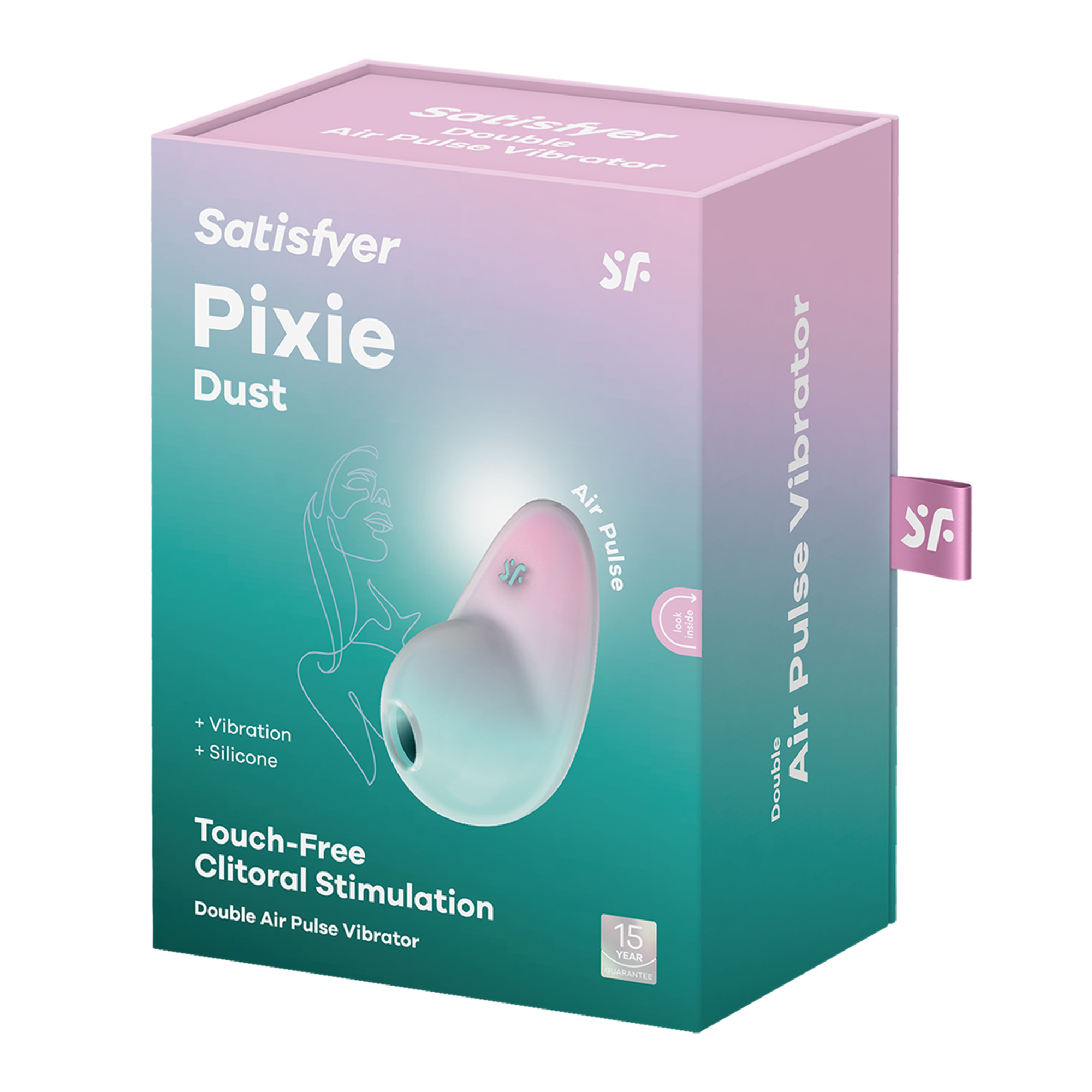 Pixie Dust Double Air Pulse Vibrator