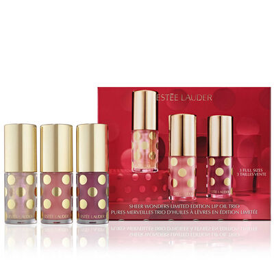 Coffret Sheer Wonders Lip Oil Trio