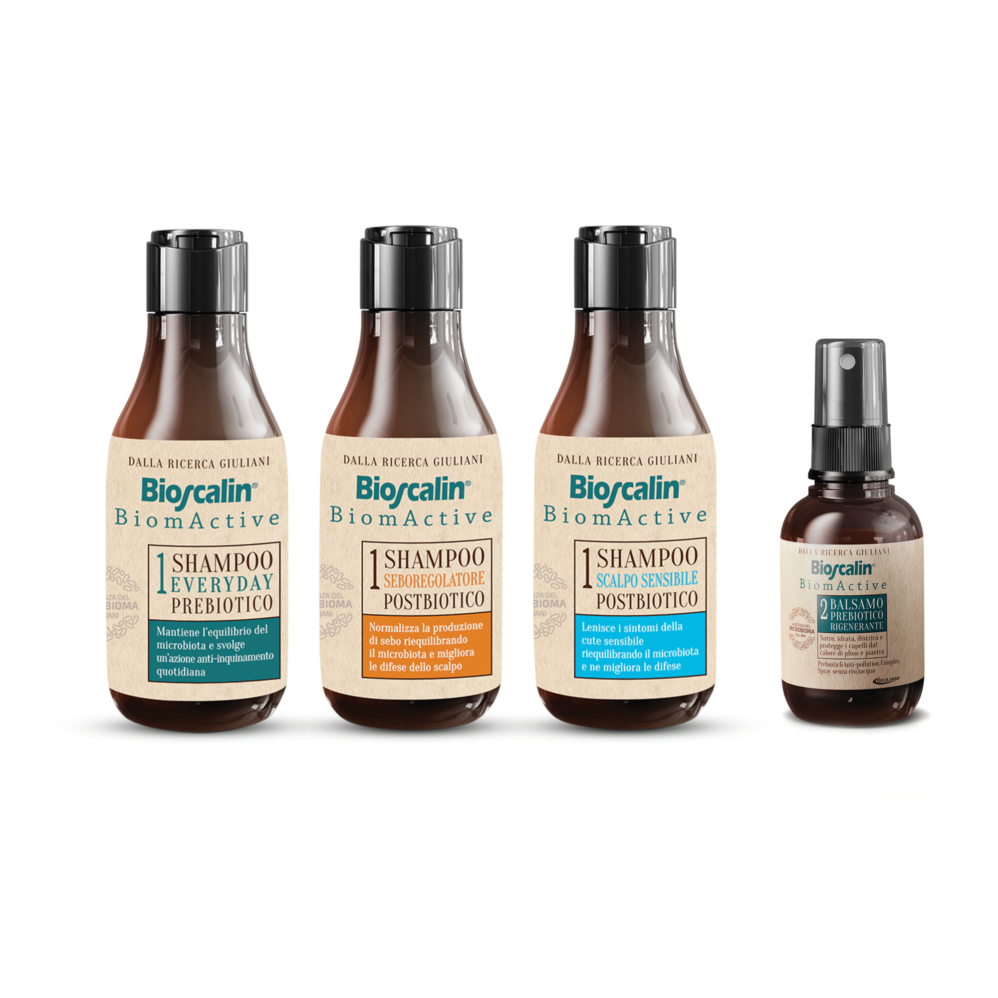 BiomActive Shampoo Scalpo Sensibile PostBiotico