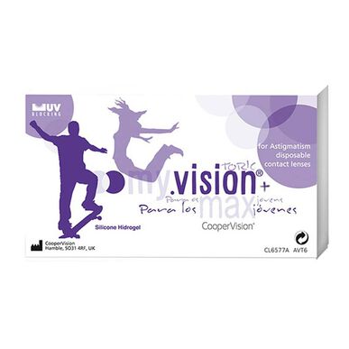 Lentes de Contacto My.Vision Max Toric 6 un Wells