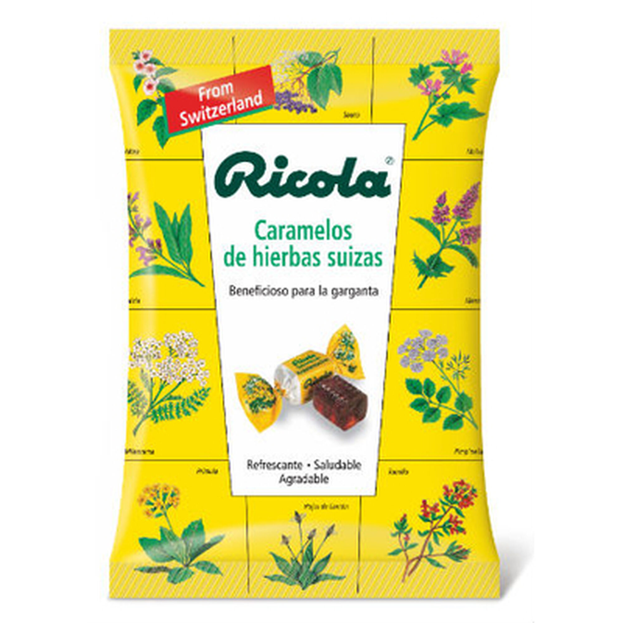 Rebuçados Ervas Suíças Sem Açucar