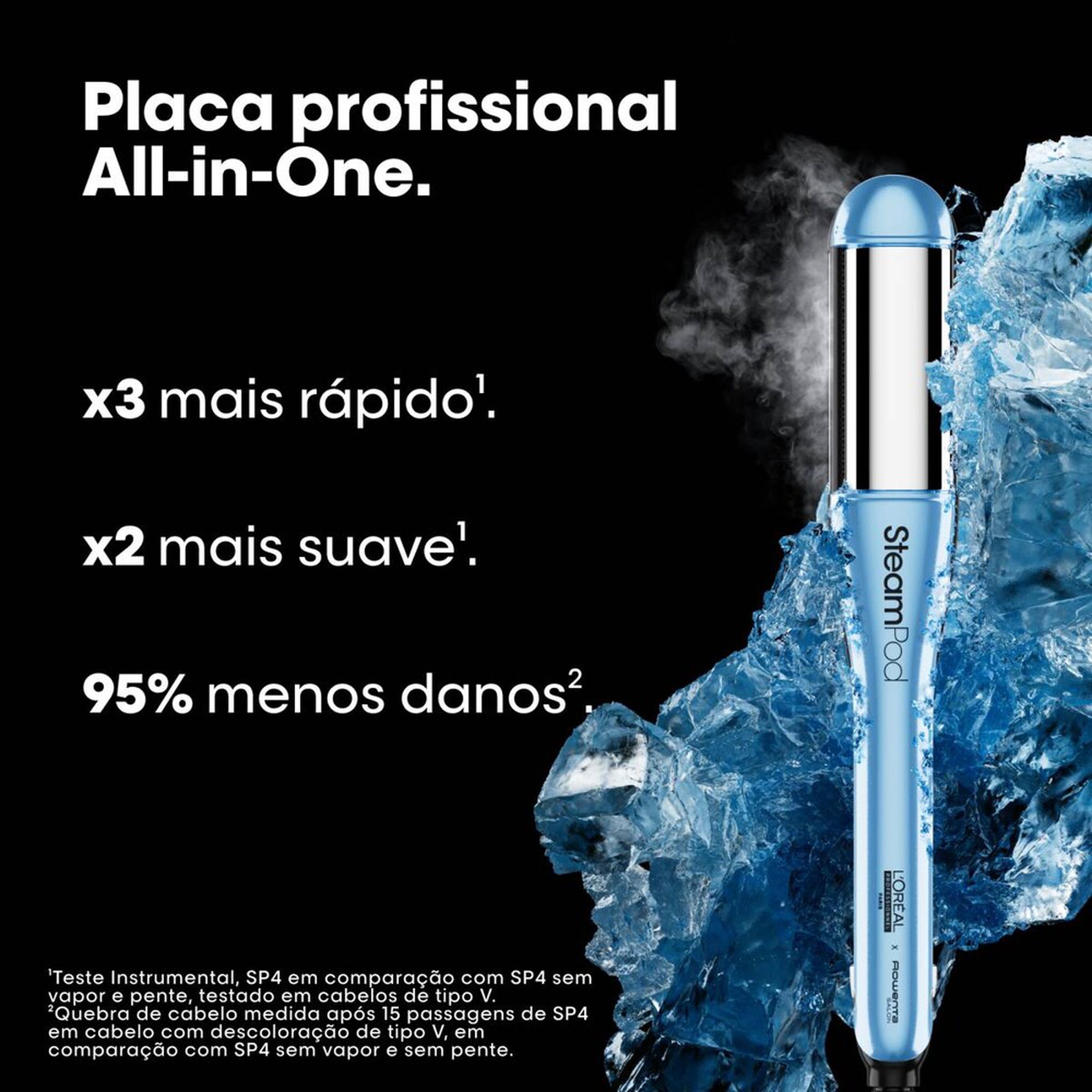 SteamPod 4 Edição Limitada Glacial Utopia