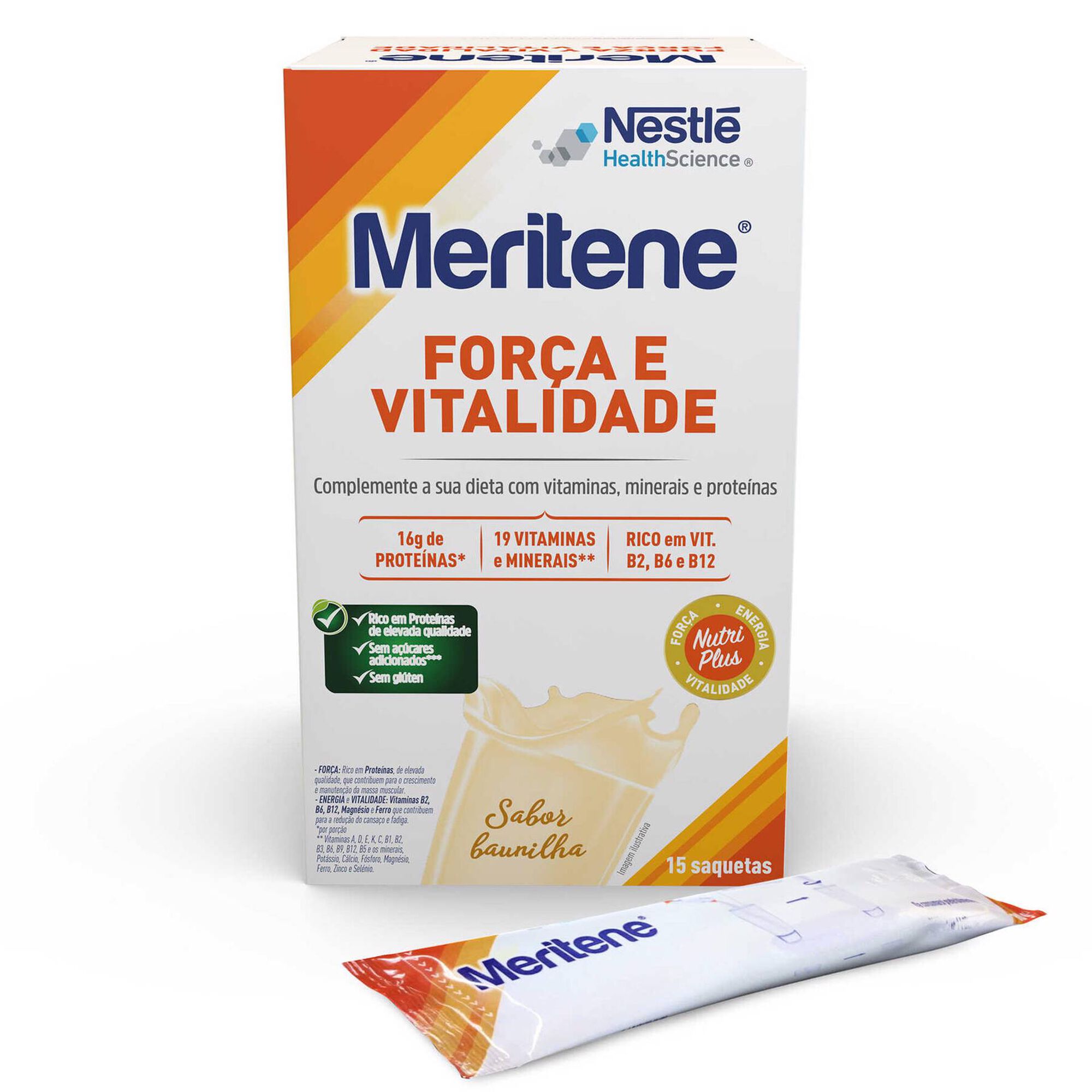 Meritene Força e Vitalidade Baunilha