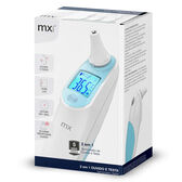 Termómetro Digital 2 em 1 Ouvido e Testa Wells Image 1