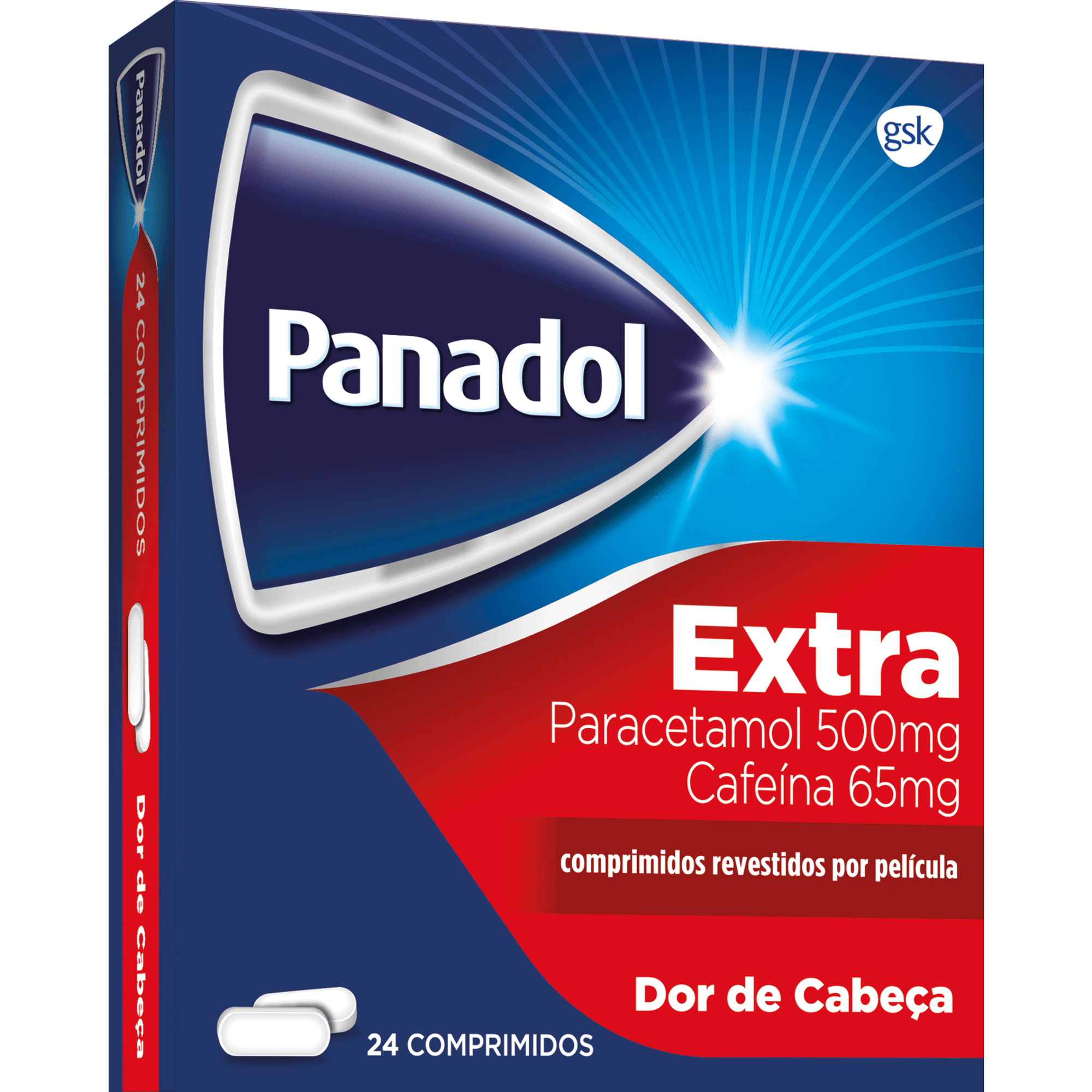 Panadol Extra Comprimidos Dor de Cabeça