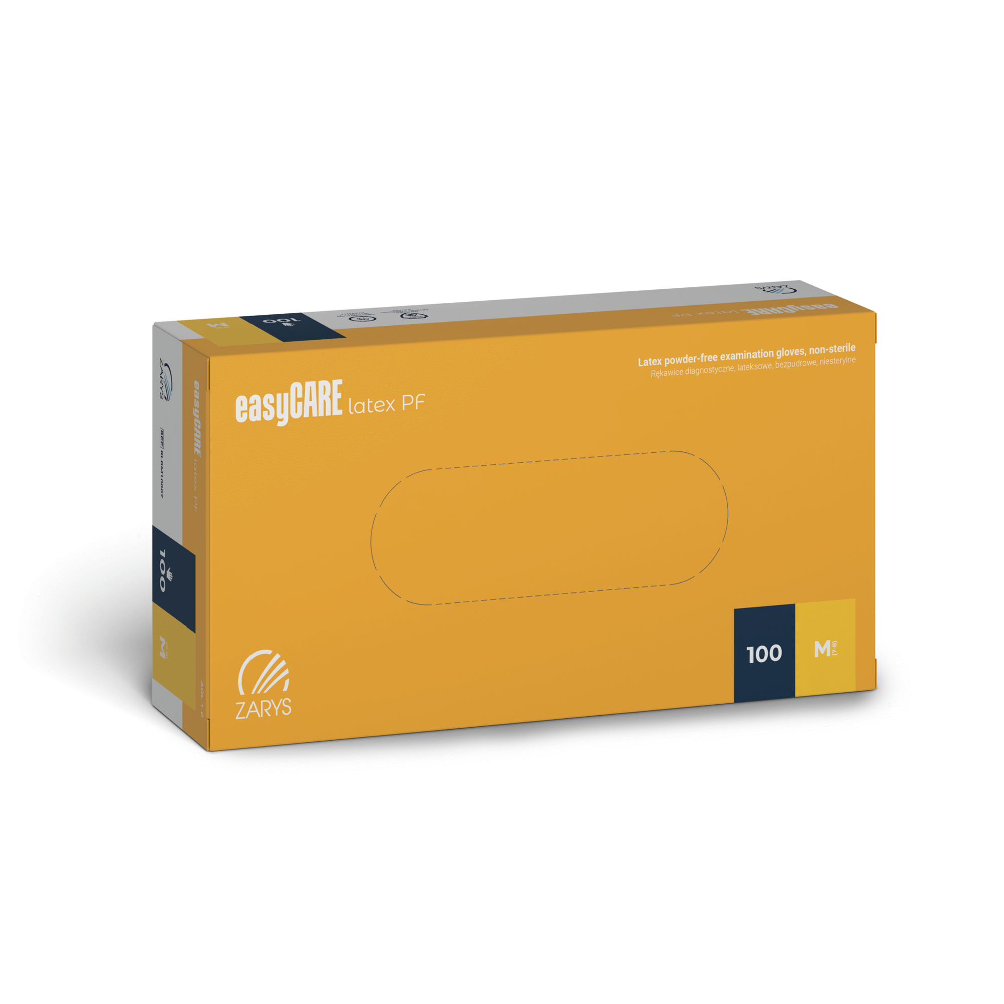 Luvas Descartáveis de Latex sem Pó