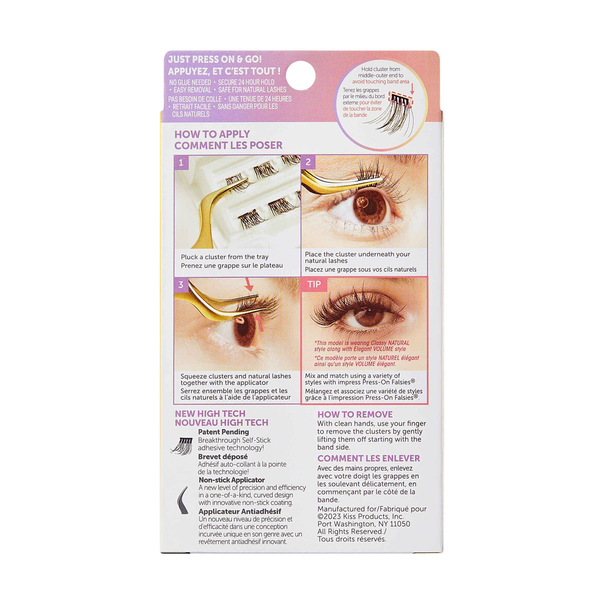 Impress Press-On Falsies Classy Natural