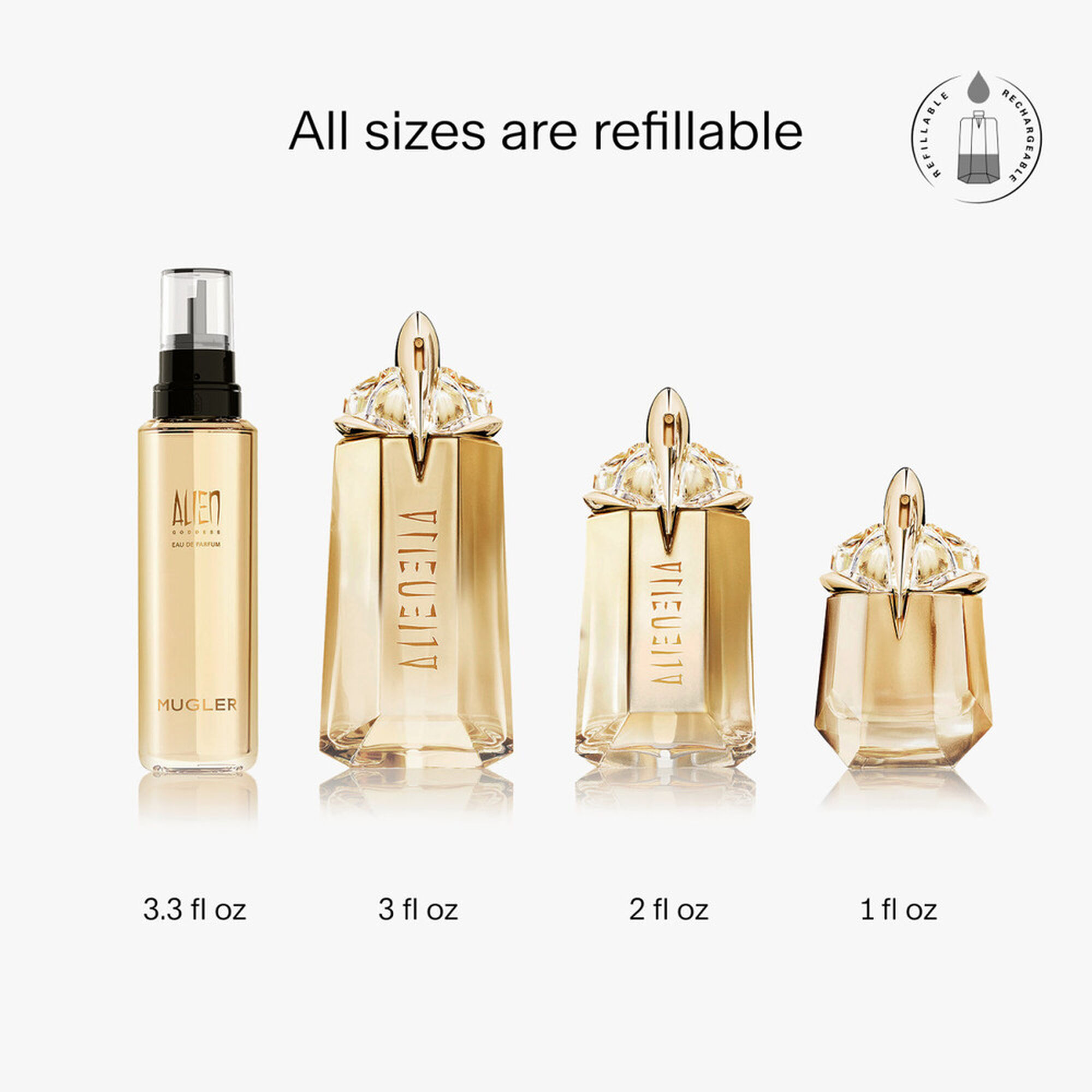 Mugler Alien Goddess Eau de Parfum Recarga