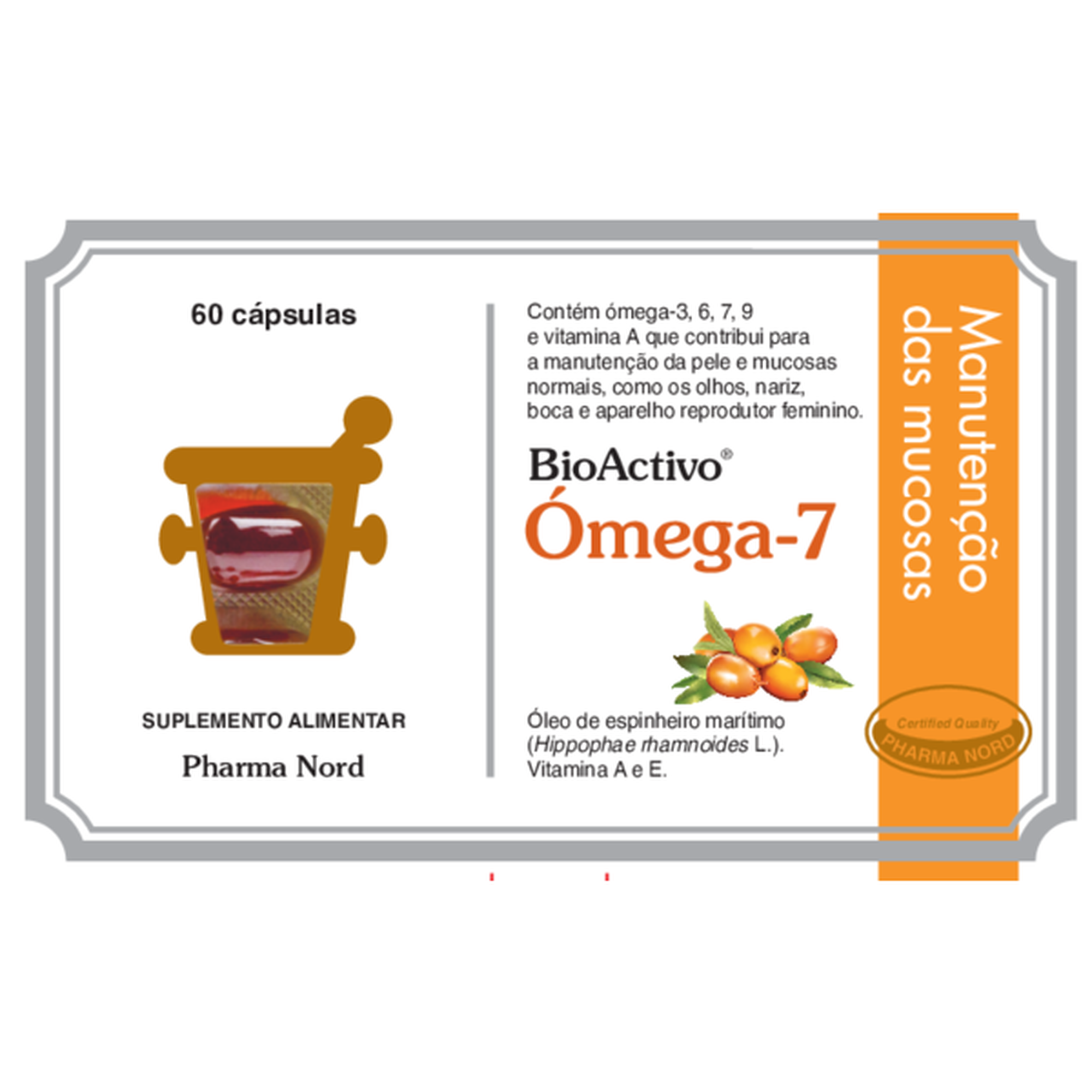 Suplemento Alimentar Ómega-7