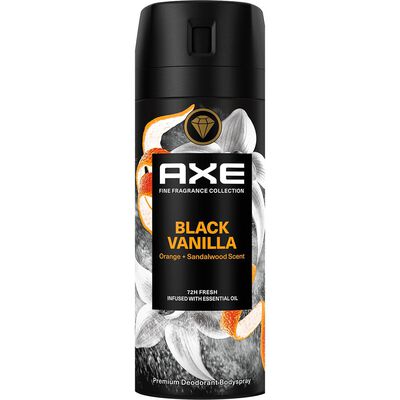 Black Vanilla Deodorant Bodyspray 72h