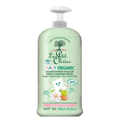 Água de Limpeza Suave Bebé Baby Organic