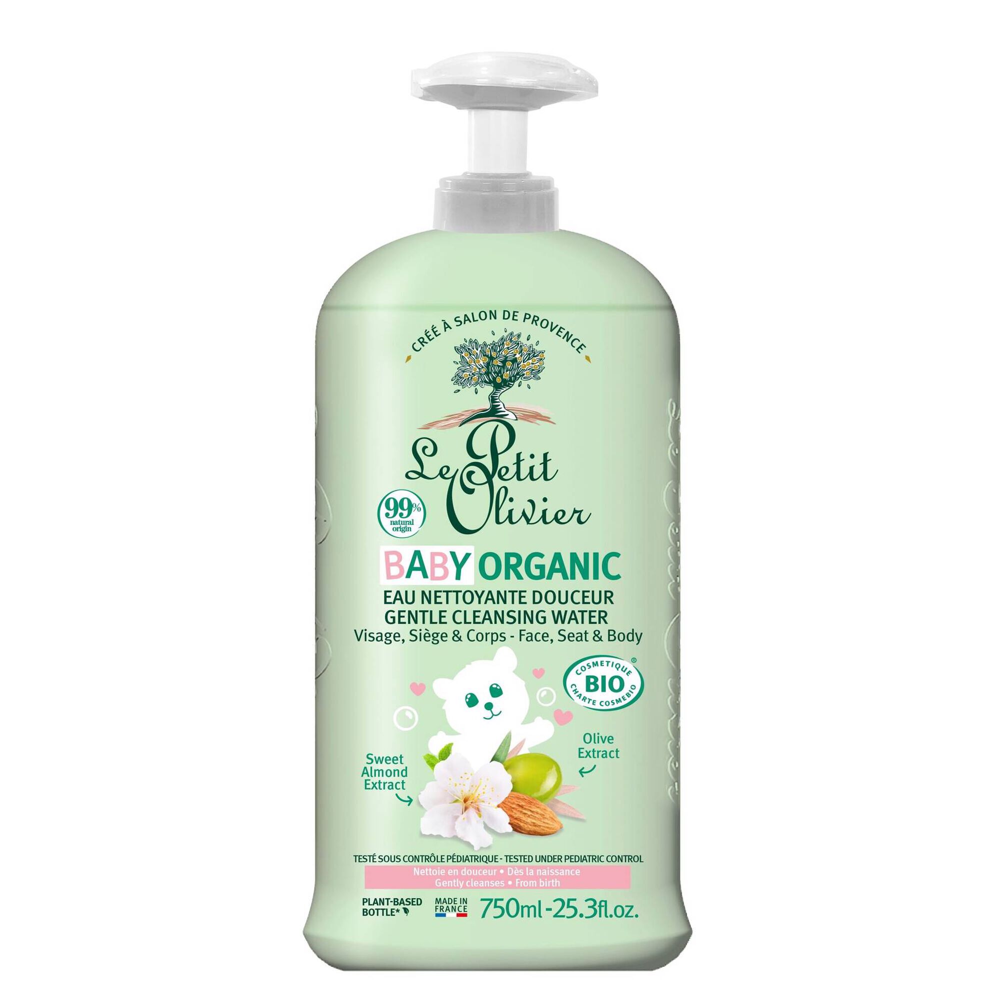 Água de Limpeza Suave Bebé Baby Organic