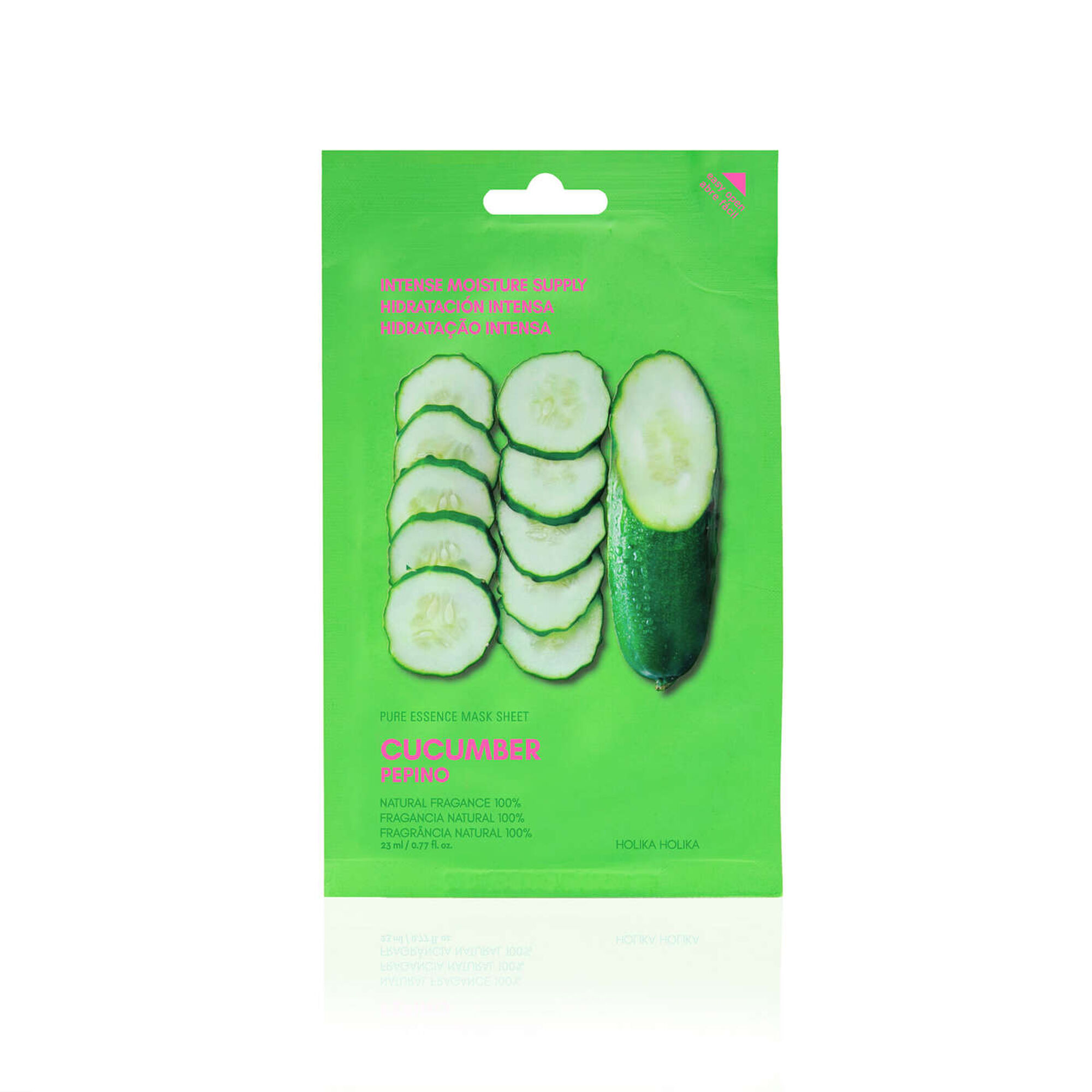 Máscara Facial Suavizante De Pepino