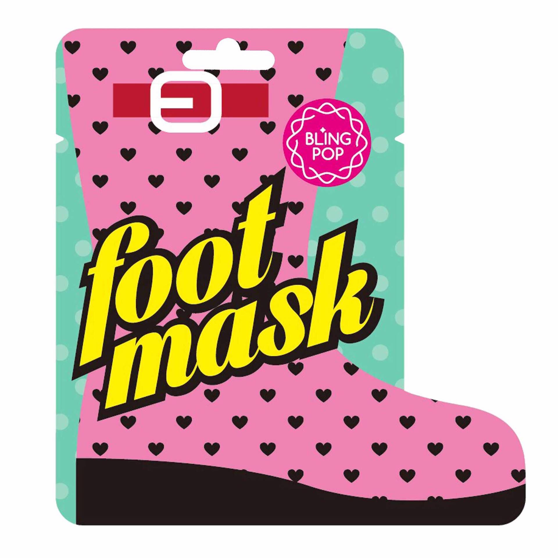 Máscara de Pés com Manteiga de Karité Bling Pop