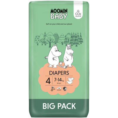 Fraldas de Bebé 7-14kg T4