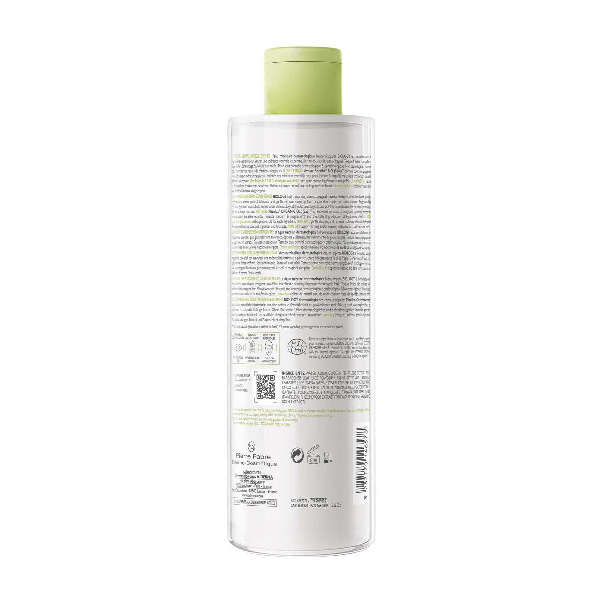 Biology Micellar Water Hydra-cleansing