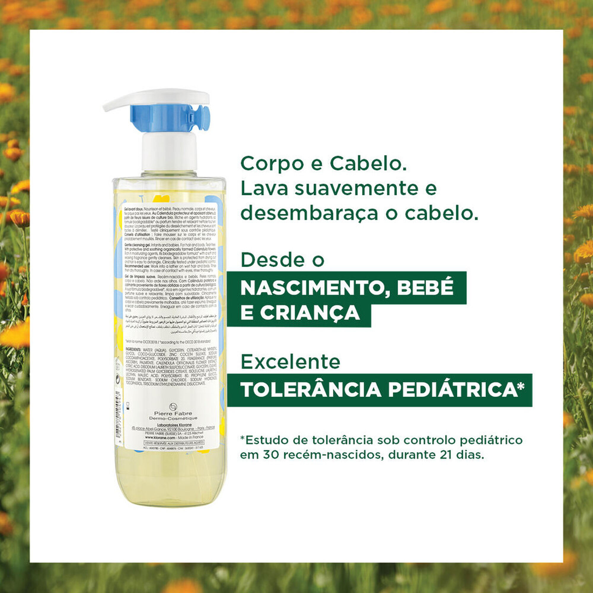 Gel Lavante Suave Bebé