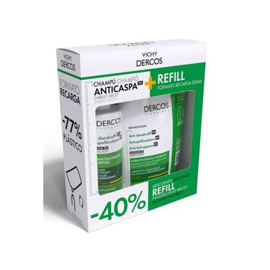 Pack Champô Anticaspa Cabelo Seco e Refill Wells