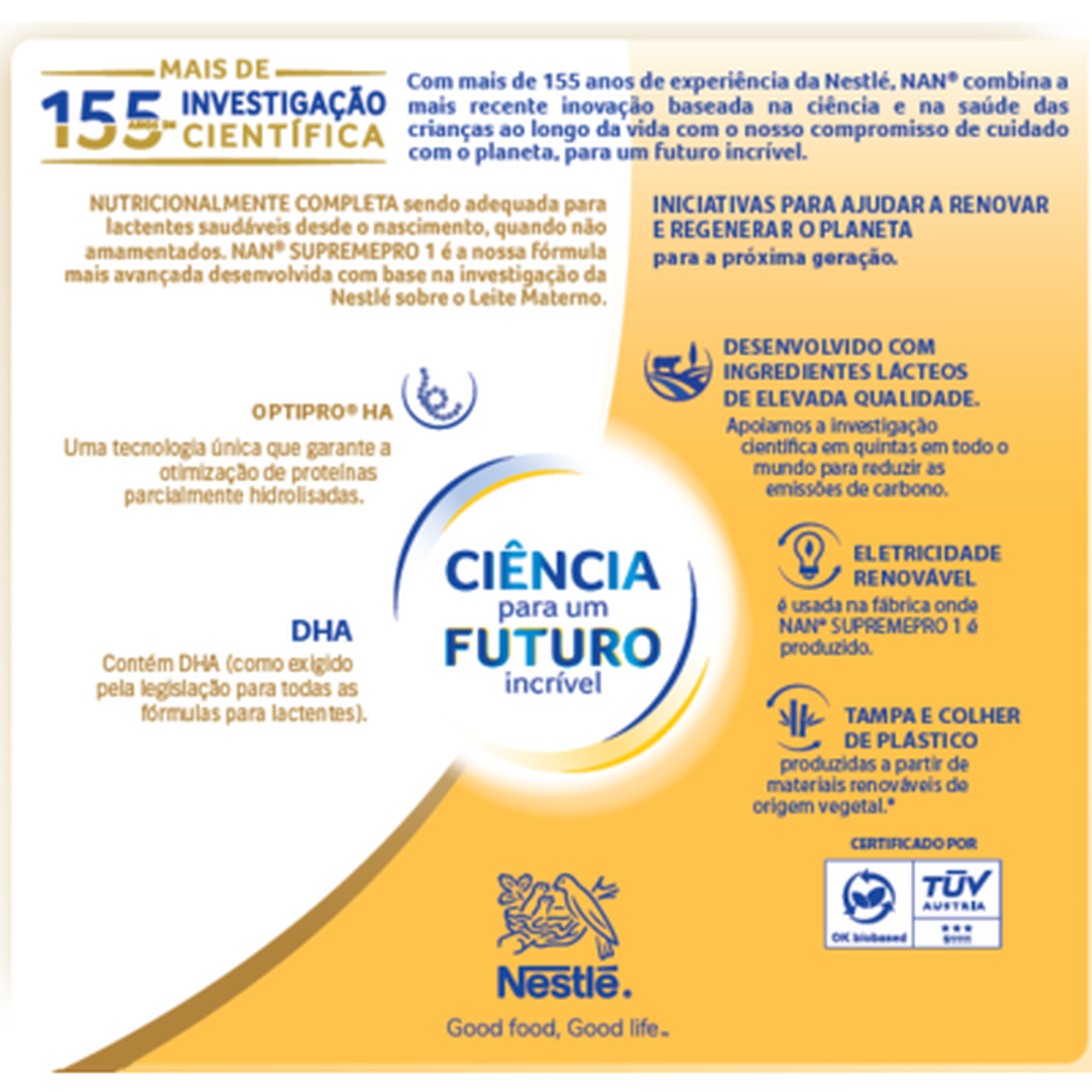 Leite para Lactentes Supreme Pro 1