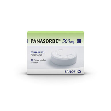 Panasorbe Comprimidos de Paracetamol 500 mg Wells