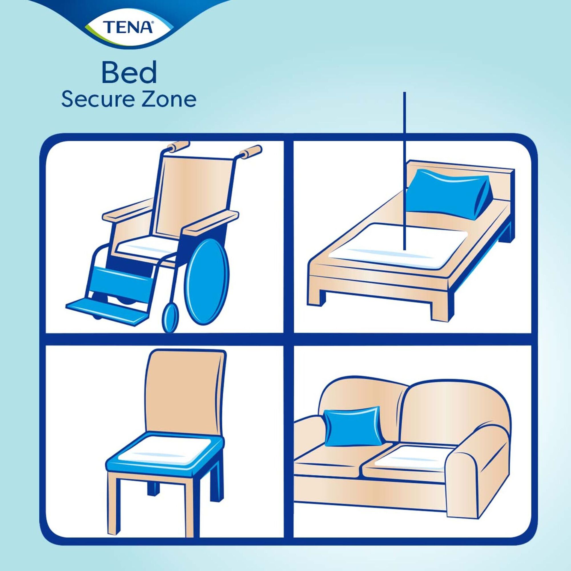 Resguardos de Cama com Abas 80 x 180 cm