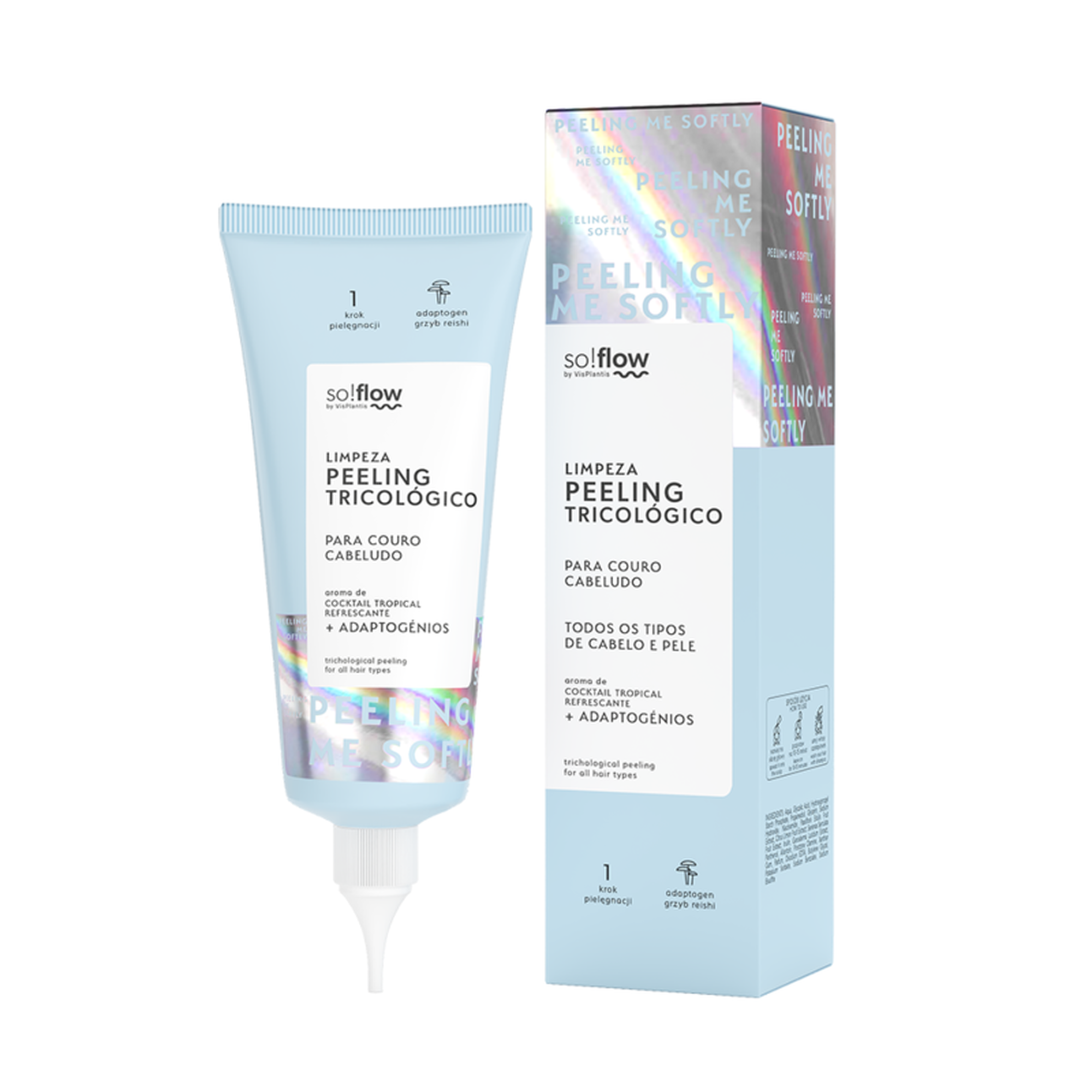 Peeling Limpeza Couro Cabeludo Tricho-logical