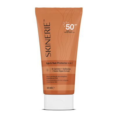 Protetor Solar Rosto Age&Sun Protector SPF50 Protetor Solar Rosto Age&Sun Protector SPF50