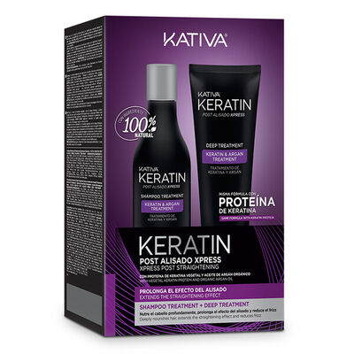 Keratin Post Alisado Xpress Kit
