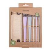 Conjunto de Pincéis Natural Fiber Wells