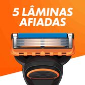 Recarga Lâminas de Barbear Fusion 5 Power Wells Image 3