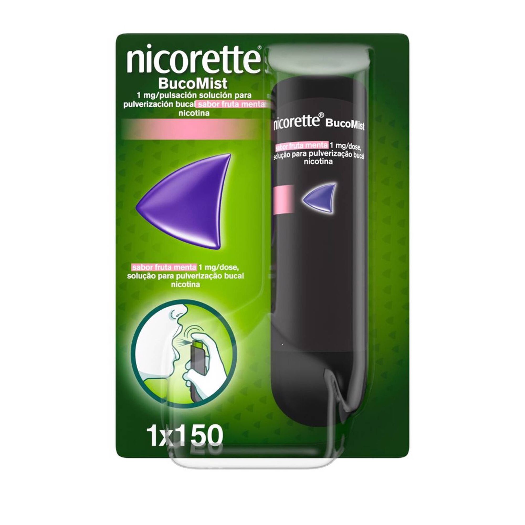 Nicorette BucoMist Spray Bucal